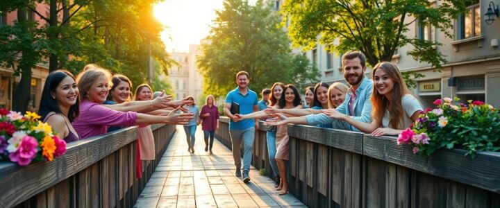 Hur du bygger sociala broar